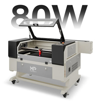 Monport 80W CO2 Laser Engraver & Cutter (28" x 20") with Autofocus and Bracket