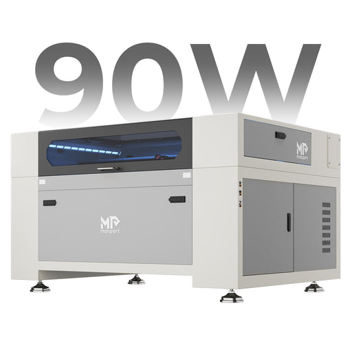 Monport Effi9S Upgraded 90W CO2 Laser Engraver & Cutter with Autofocus and Built-in Water Chiller