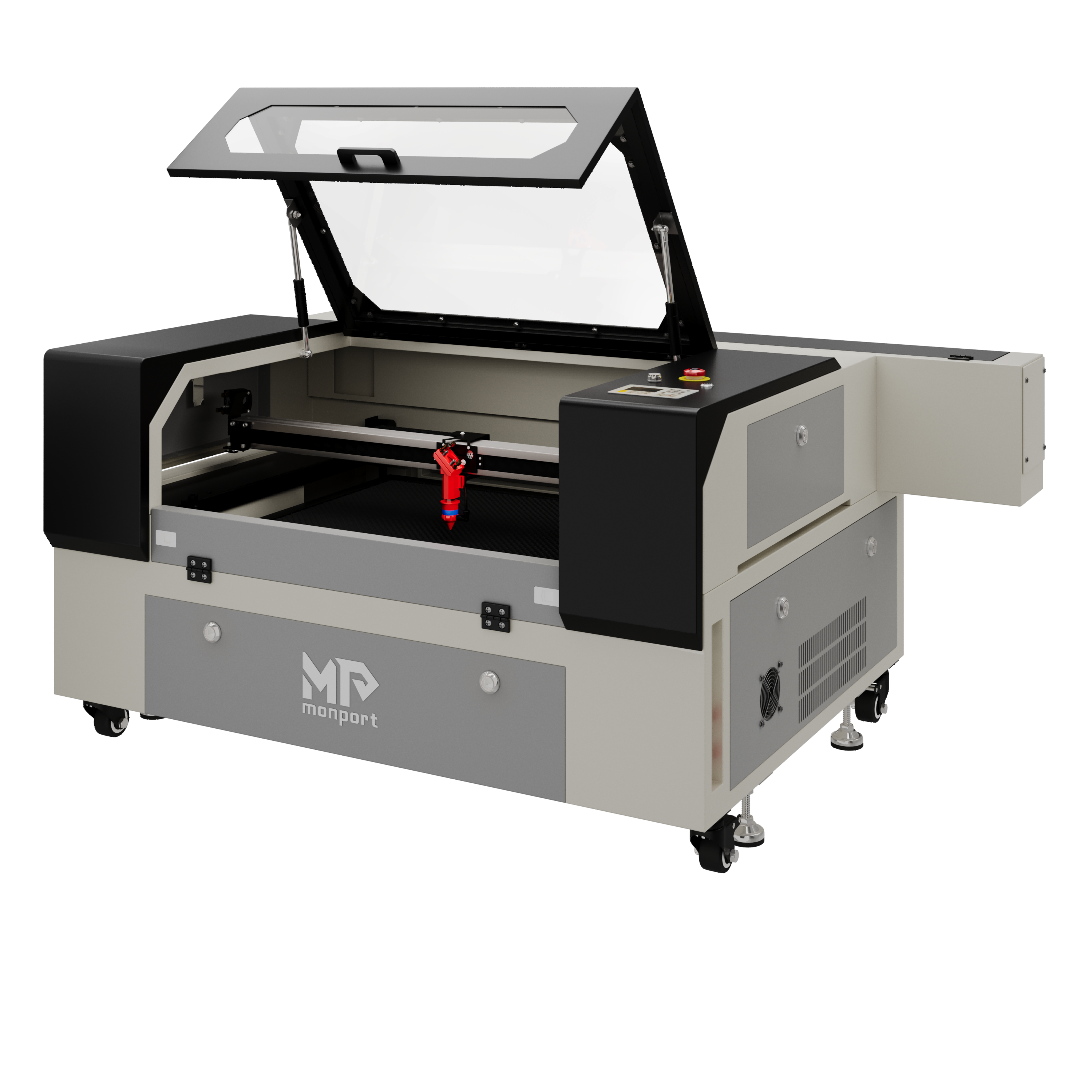 Monport 80W CO2 Laser Engraver & Cutter (28" x 20") with Autofocus