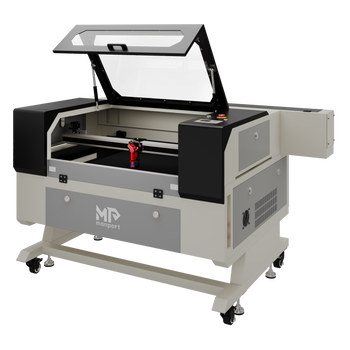 Monport 80W CO2 Laser Engraver & Cutter (28" x 20") with Autofocus and Bracket