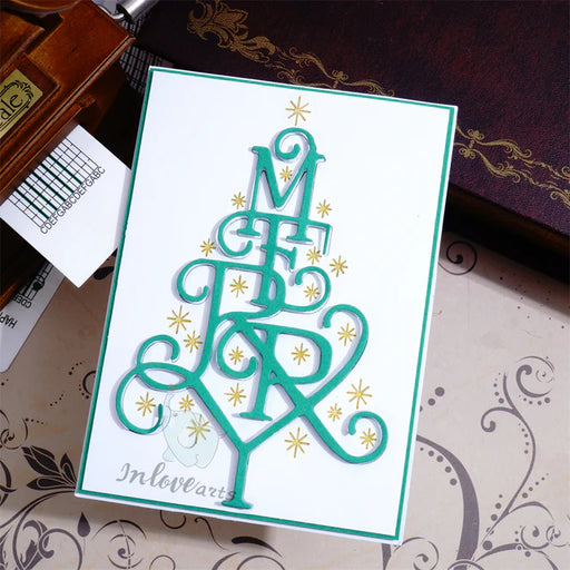 Christmas Tree Patterned Word