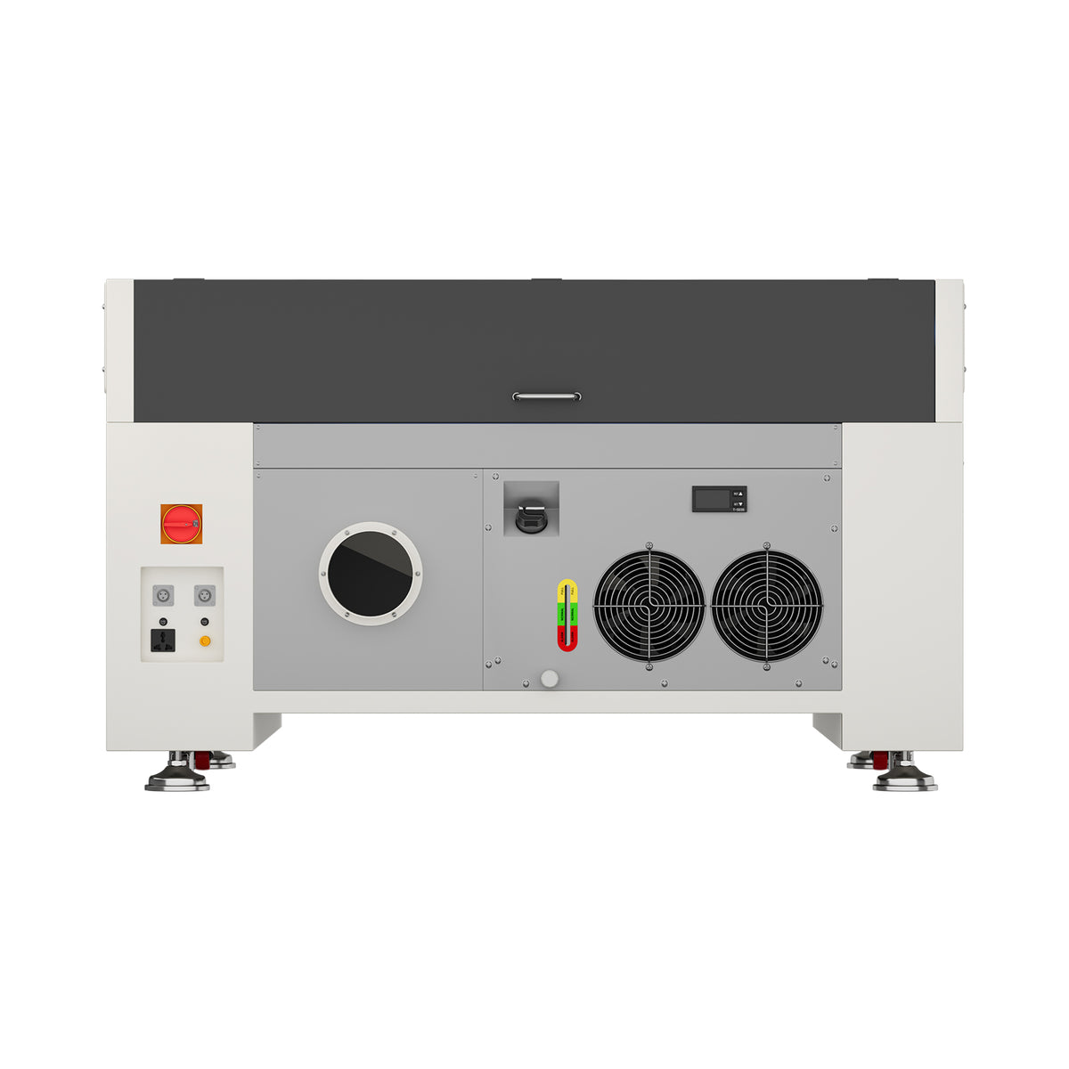 Monport Effi10S Upgraded 100W CO2 Laser Engraver & Cutter with (40" × 24") Autofocus and Built-in Water Chiller