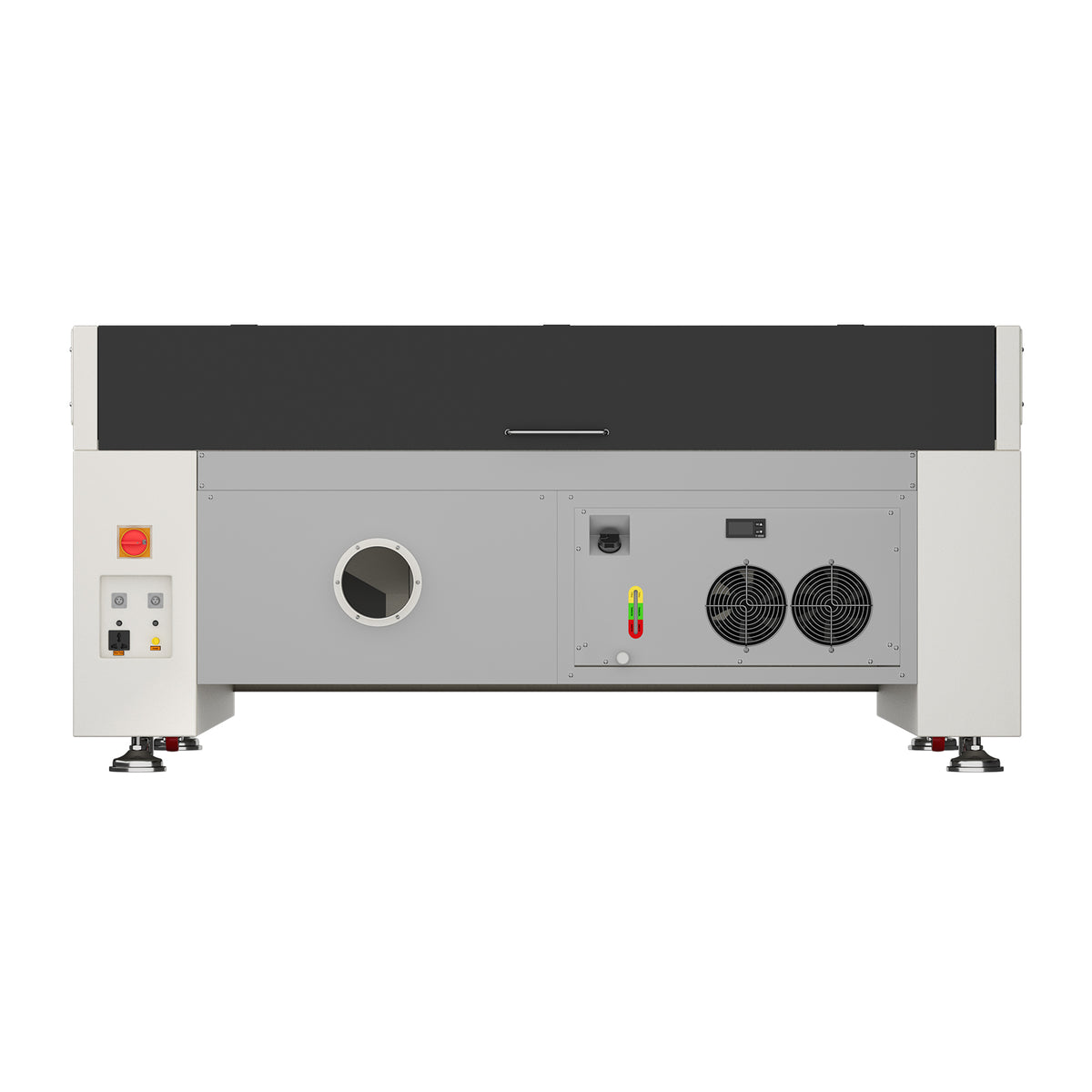 Monport Effi16S Upgraded 150W CO2 Laser Engraver & Cutter (63" × 40") with Autofocus and Built-in Water Chiller