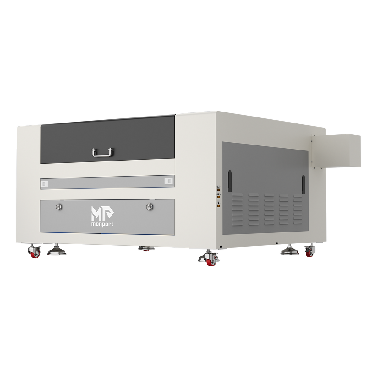 Monport Effi7S Upgraded 90W CO2 Laser Engraver & Cutter (28" x 20") with Autofocus
