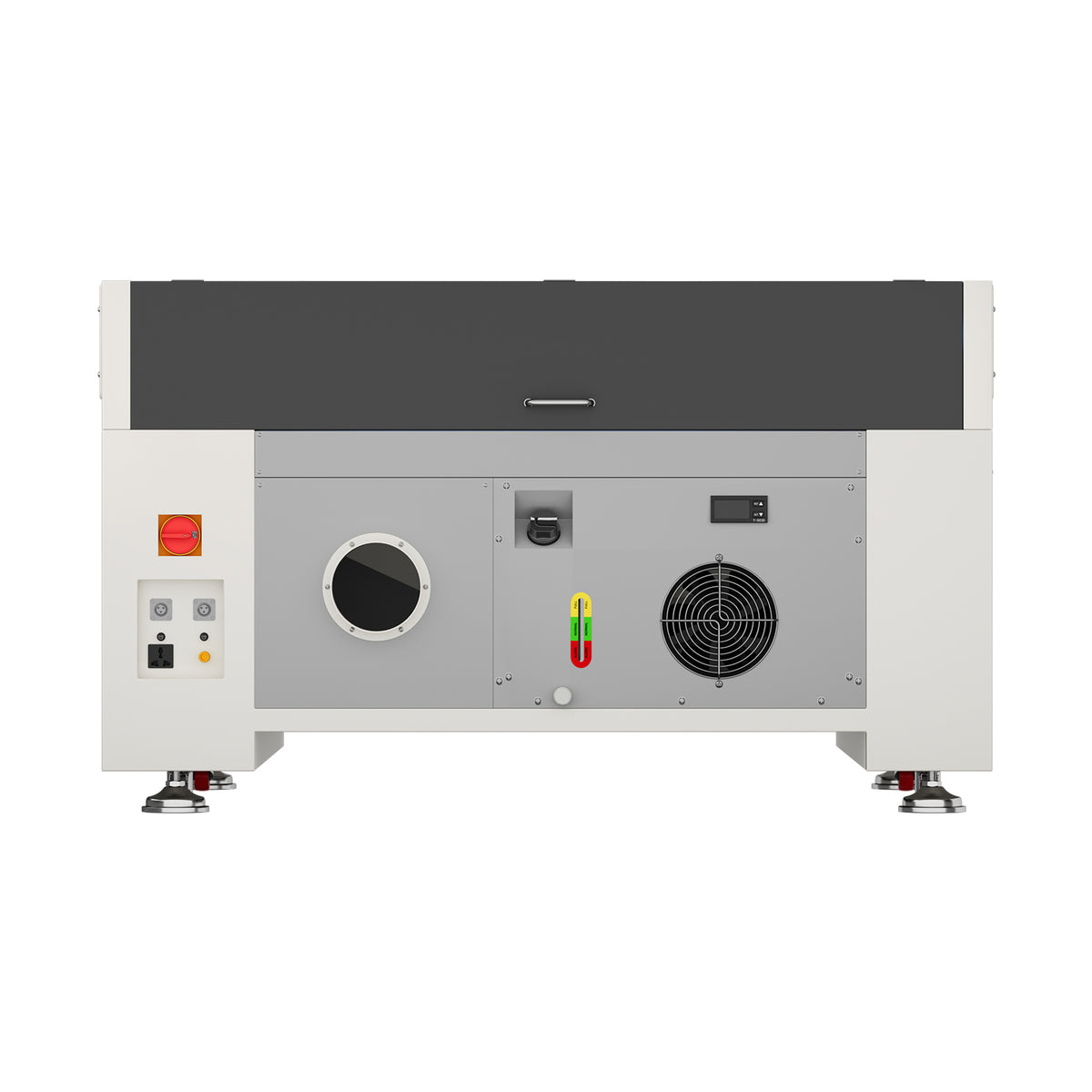 Monport Effi9S Upgraded 90W CO2 Laser Engraver & Cutter (36" × 24") with Autofocus and Built-in Water Chiller