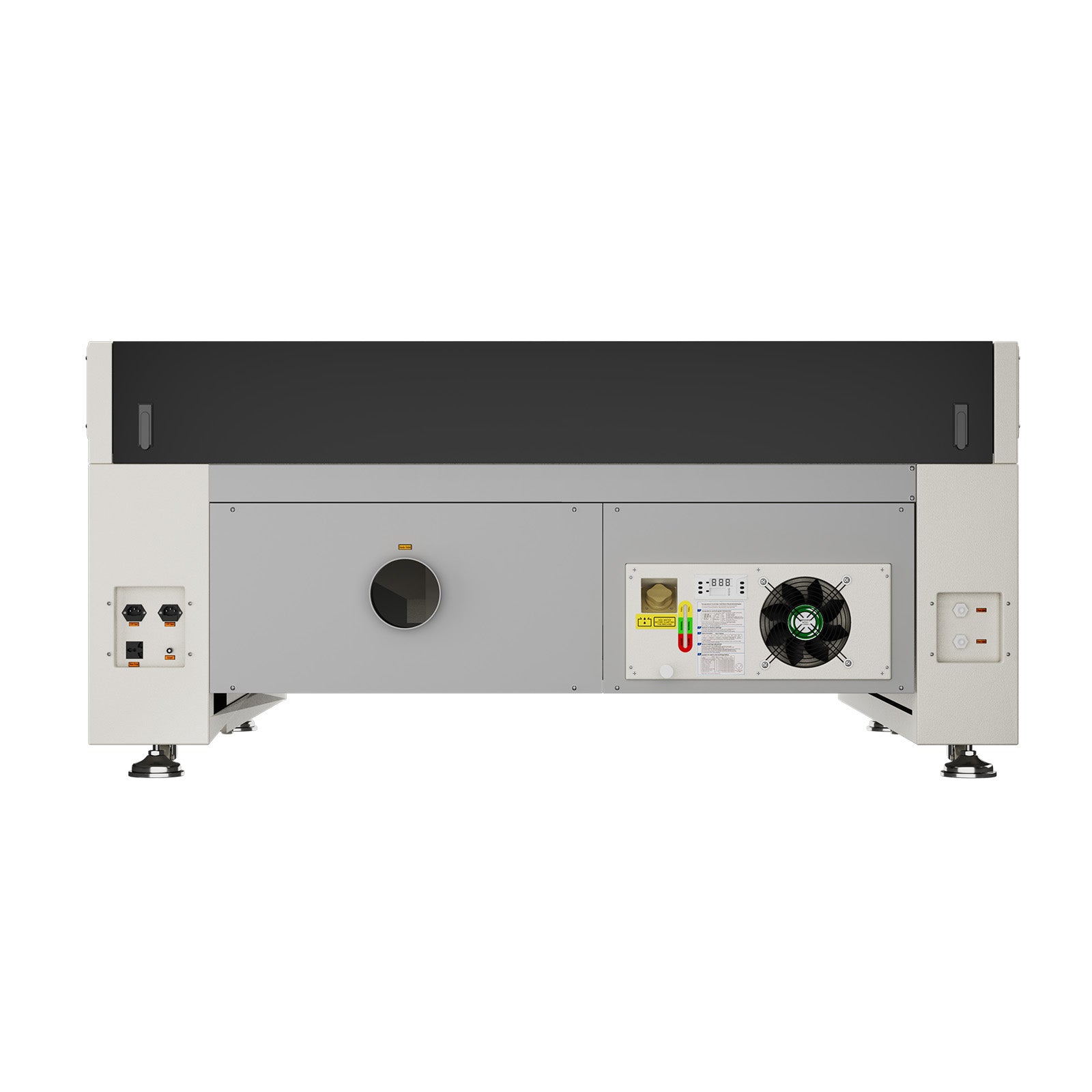 Monport Effi16S Upgraded 150W CO2 Laser Engraver & Cutter (63" × 40") with Autofocus and Built-in Water Chiller