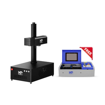 MONPORT GP 50W Integrated Fiber Laser Engraver & Marking Machine with Electric Lifting