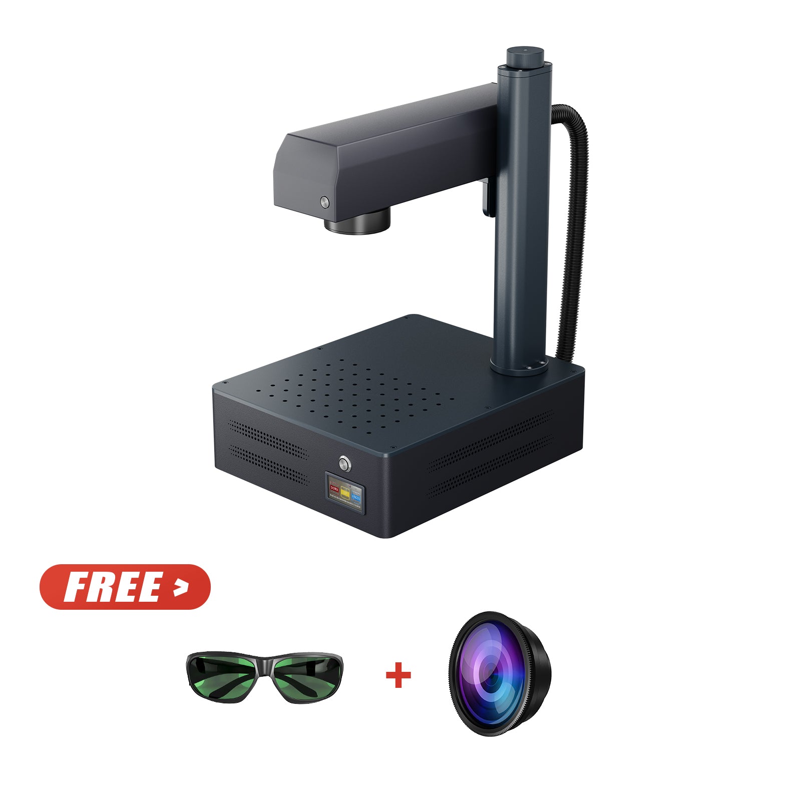 Monport GM 30W Pro Integrated JPT MOPA Fiber Laser Engraver & Marking Machine with AutoFocus