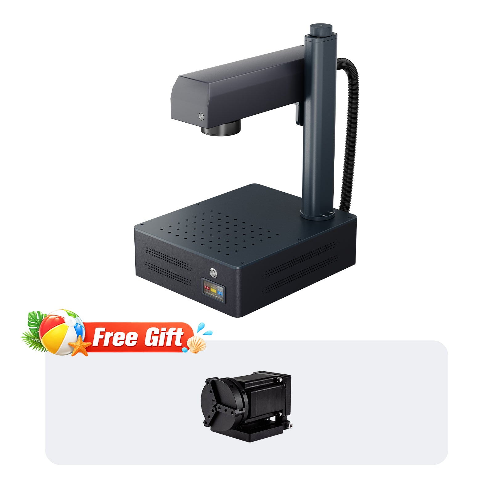 Monport GM 30W Pro Integrated JPT MOPA Fiber Laser Engraver & Marking Machine with AutoFocus