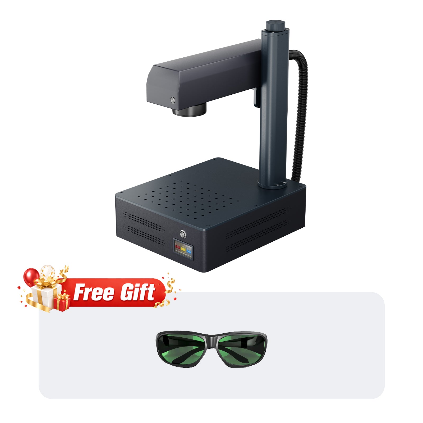 Monport GM 30W Pro Integrated JPT MOPA Fiber Laser Engraver & Marking Machine with AutoFocus