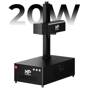 MONPORT GP 20W Integrated Fiber Laser Engraver & Marking Machine with Electric Lifting