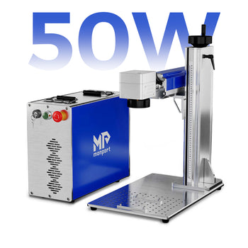 Monport GQ 50W (7.9" x 7.9") Fiber Laser Engraver & Marking Machine with FDA Approval