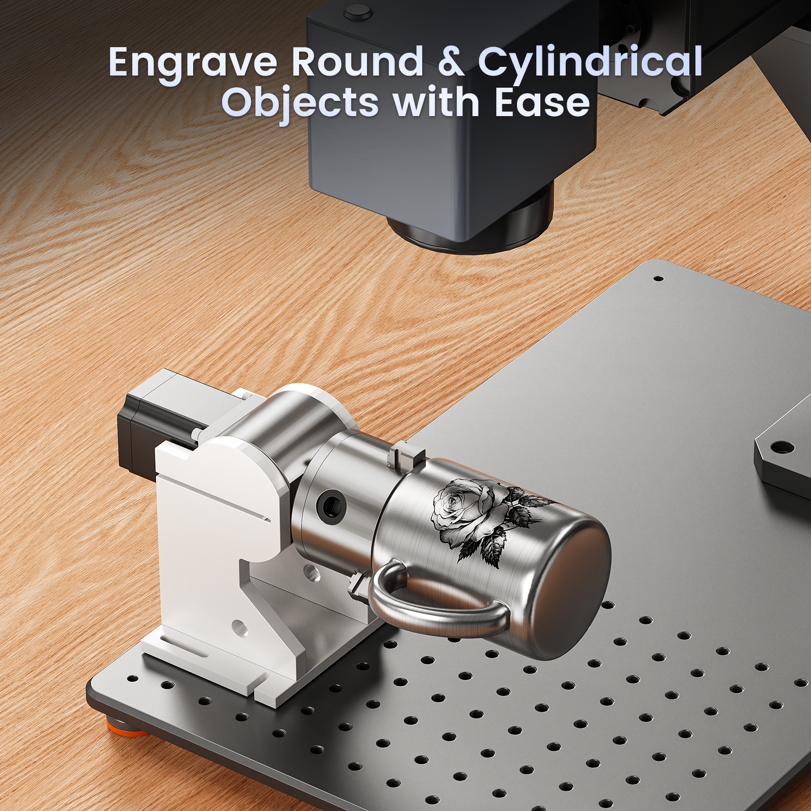 Monport GT 50W Split Fiber Laser Engraver & Marking Machine With AutoFocus  (7.9