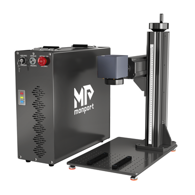 Monport GT 200W Split MOPA Fiber Laser Engraver & Color Marking Machine With AutoFocus – FDA Approval