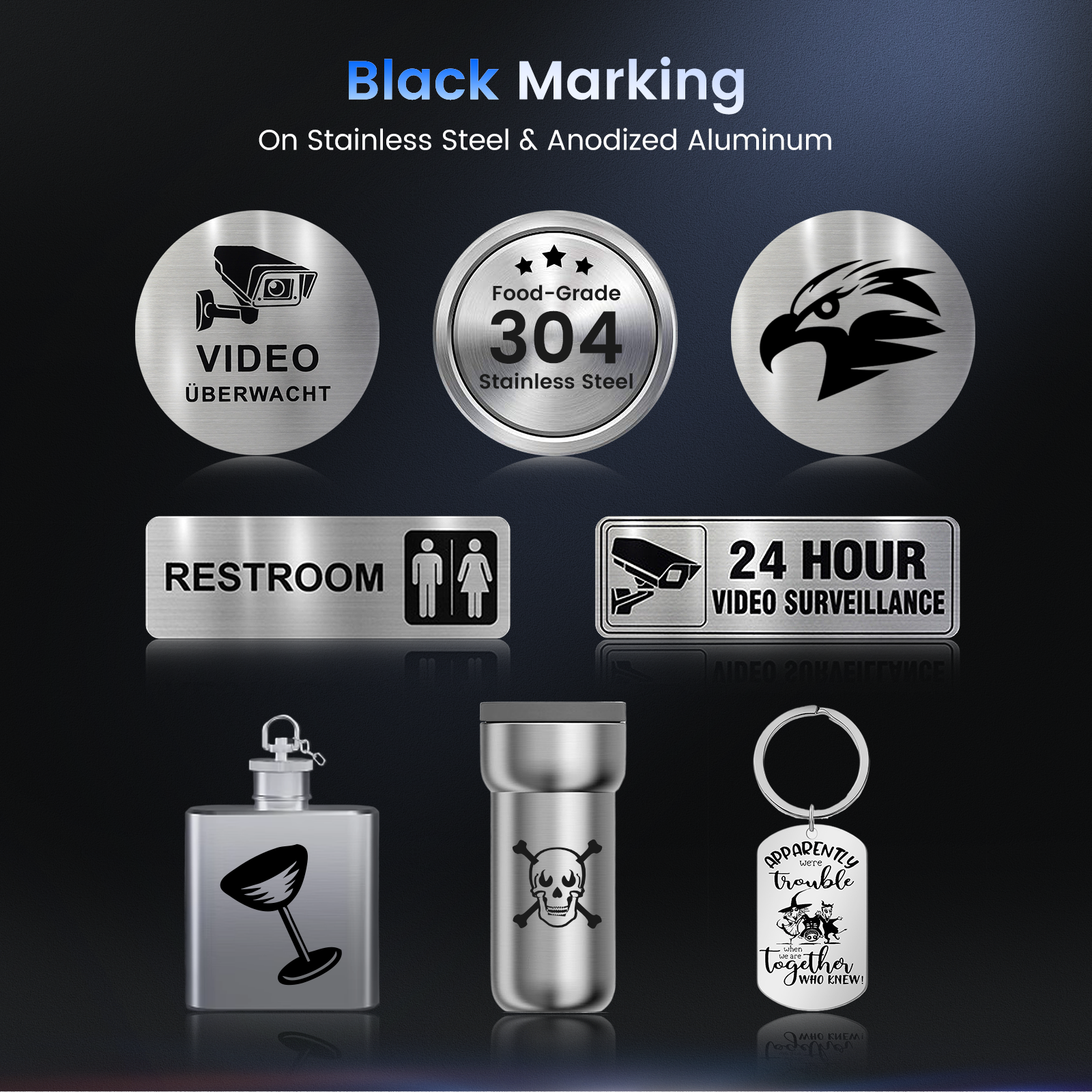 Monport GT 100W Split MOPA Fiber Laser Engraver & Color Marking Machine With AutoFocus