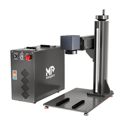 Monport GT 60W Split MOPA Fiber Laser Engraver & Color Marking Machine With AutoFocus – FDA Approval
