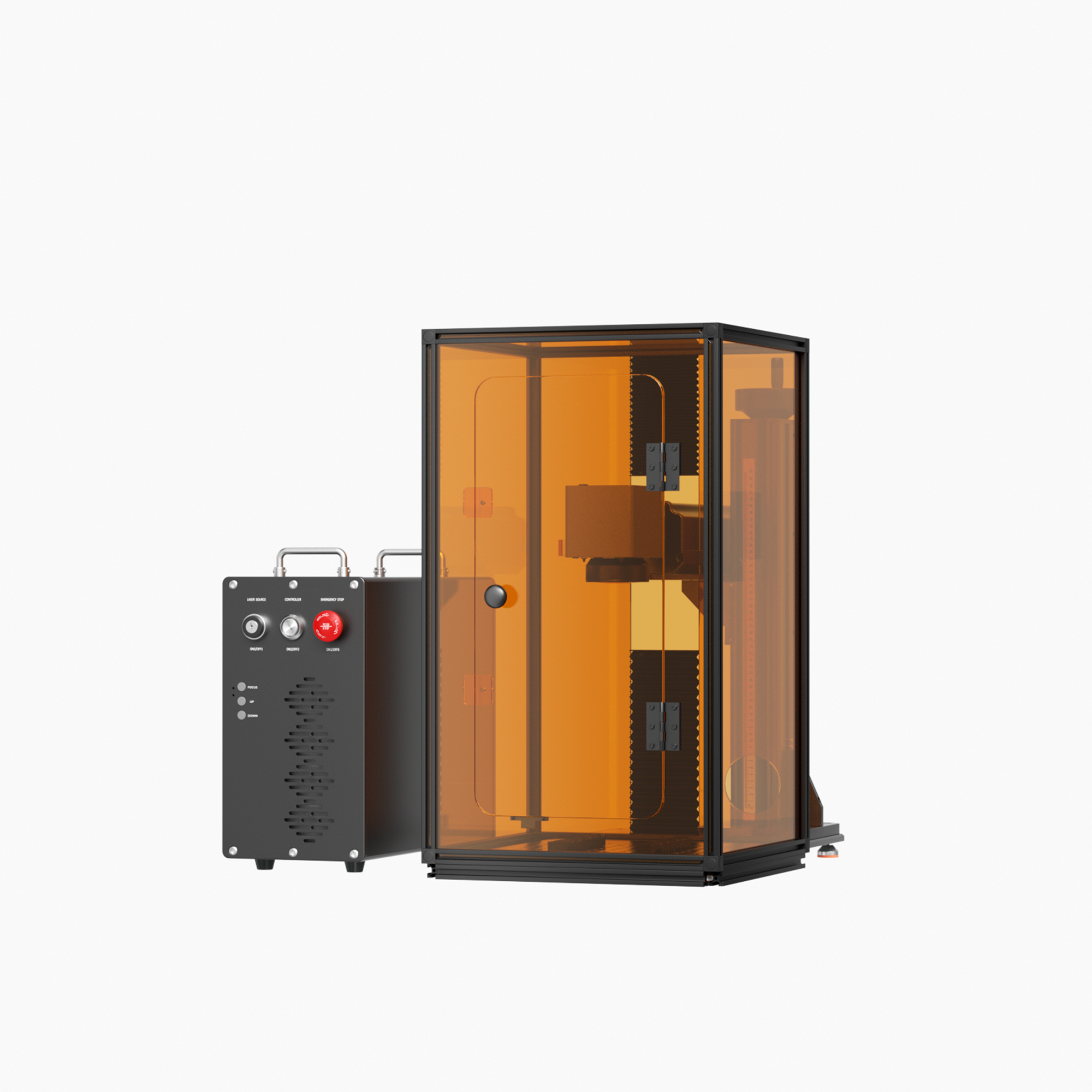 Monport GT 100W Split MOPA Fiber Laser Engraver & Color Marking Machine With AutoFocus