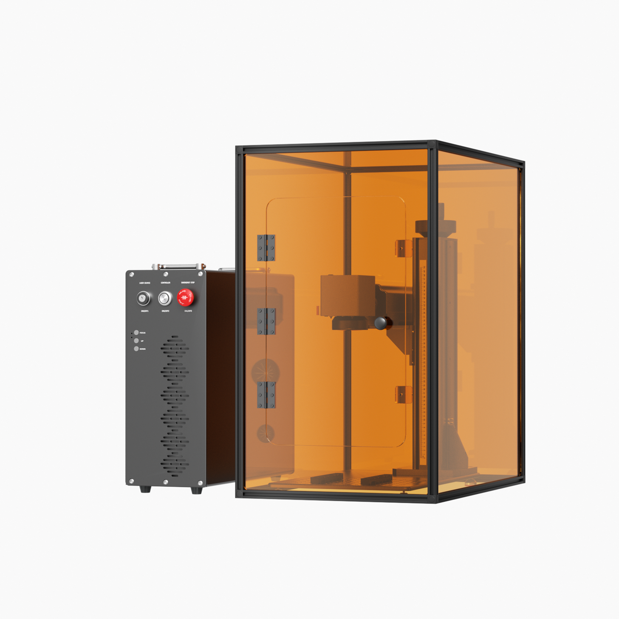 Monport GT 200W Split MOPA Fiber Laser Engraver & Color Marking Machine With AutoFocus