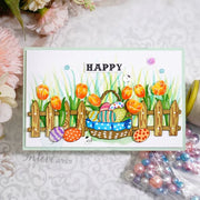 Tulip, Eggs and Fence