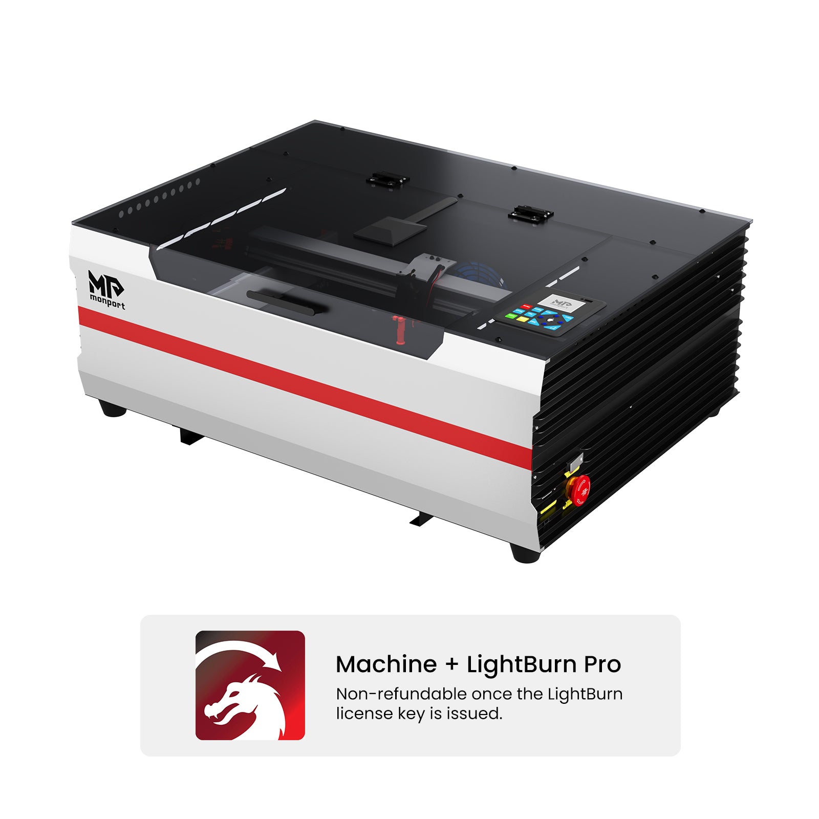 Monport Reno45 Pro Vision 45W Desktop CO2 Laser Engraver & Cutter (16