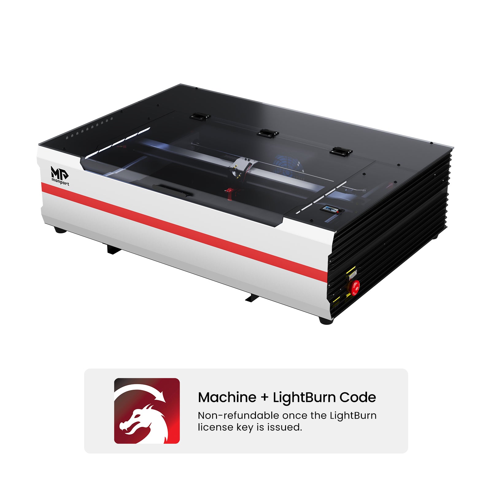 Monport Reno65 65W Desktop CO2 Laser Engraver & Cutter (24