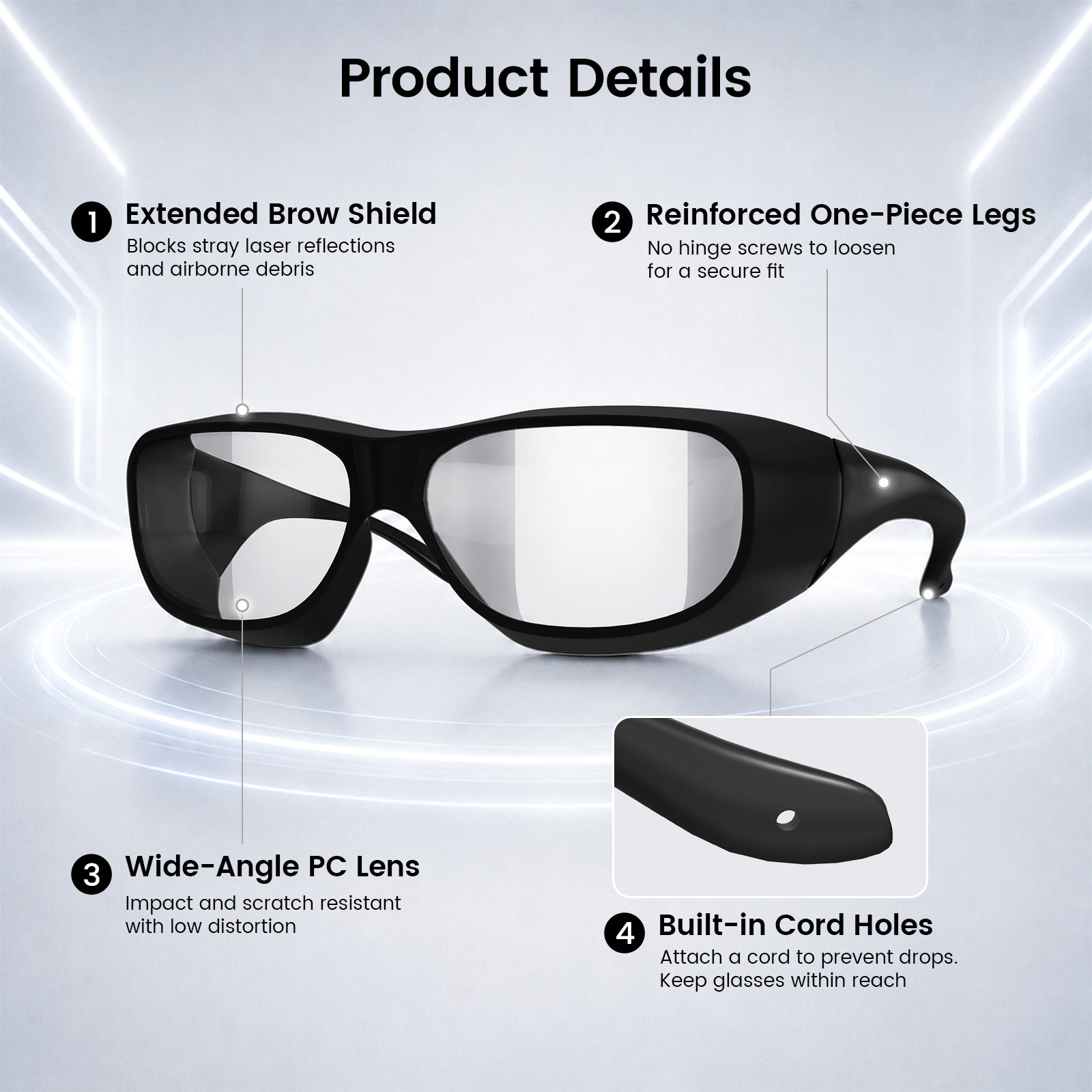 Co2 Laser Engravers Protective Glasses-10640nm-OD5