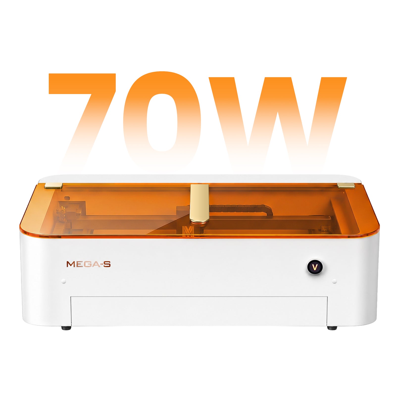 Monport 70W CO2 Laser Engraver & Cutter with Intelligent Precision and Automation - MEGAS | Free LightBurn License Included