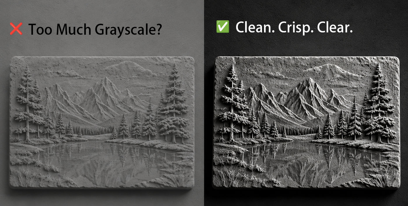 Crisp, Clear Engravings