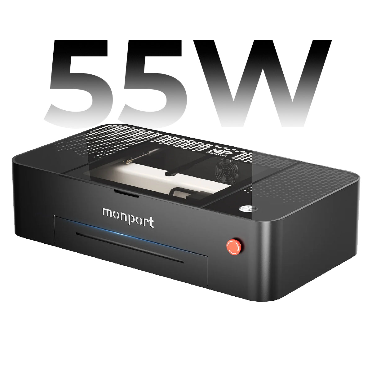 MONPORT ONYX 55W Desktop CO2 Laser Engraver with Autofocus