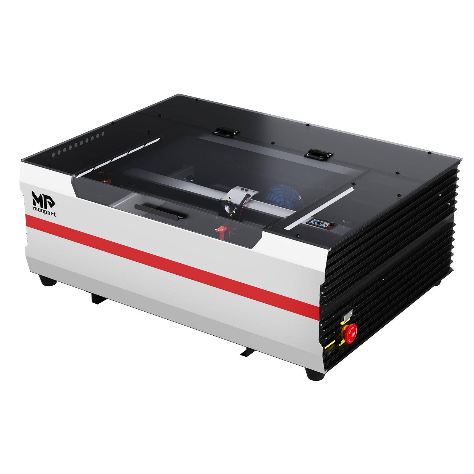 Monport Reno45 45W Desktop CO2 Laser Engraver & Cutter (16" X 12") with Magnetic Assisted Autofocus