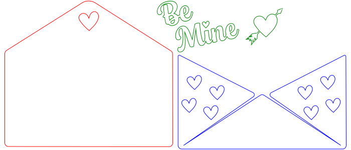 Valentine's Day Be Mine Gift Tag