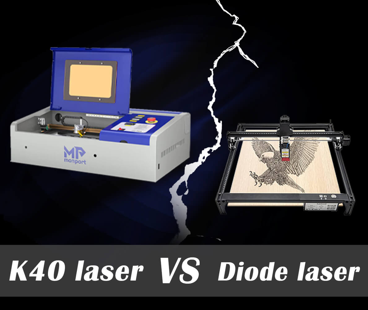 K40 laser vs Diode laser