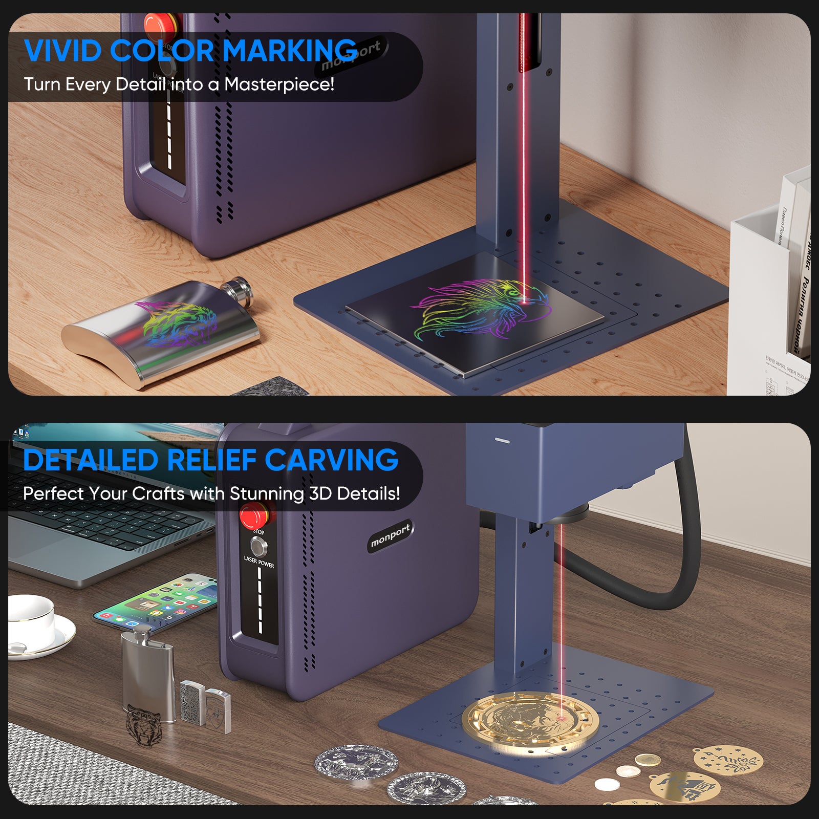 color metal marking