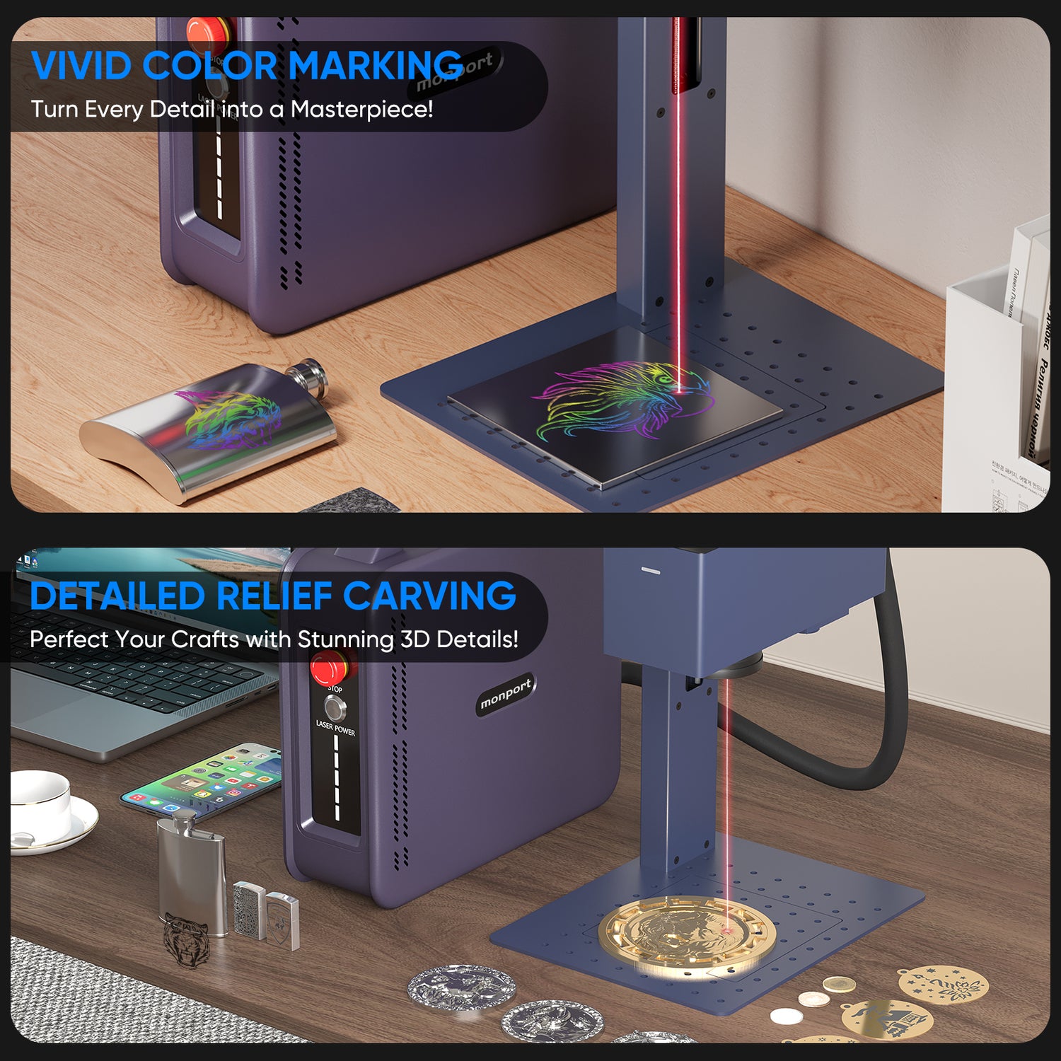 color metal marking