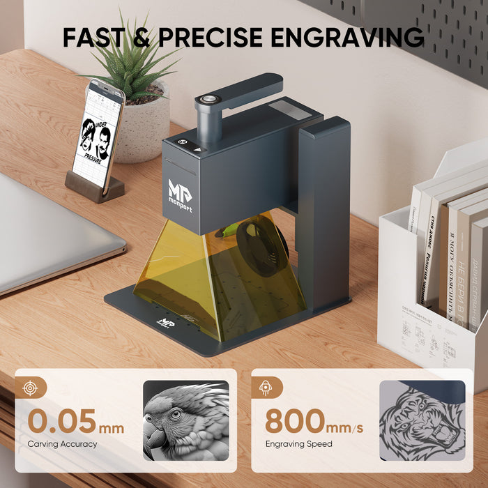 laser marking machine with fast precise engraving