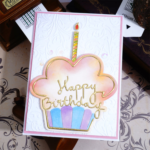 Happy Birthday Cake Candle Laser Cutting File