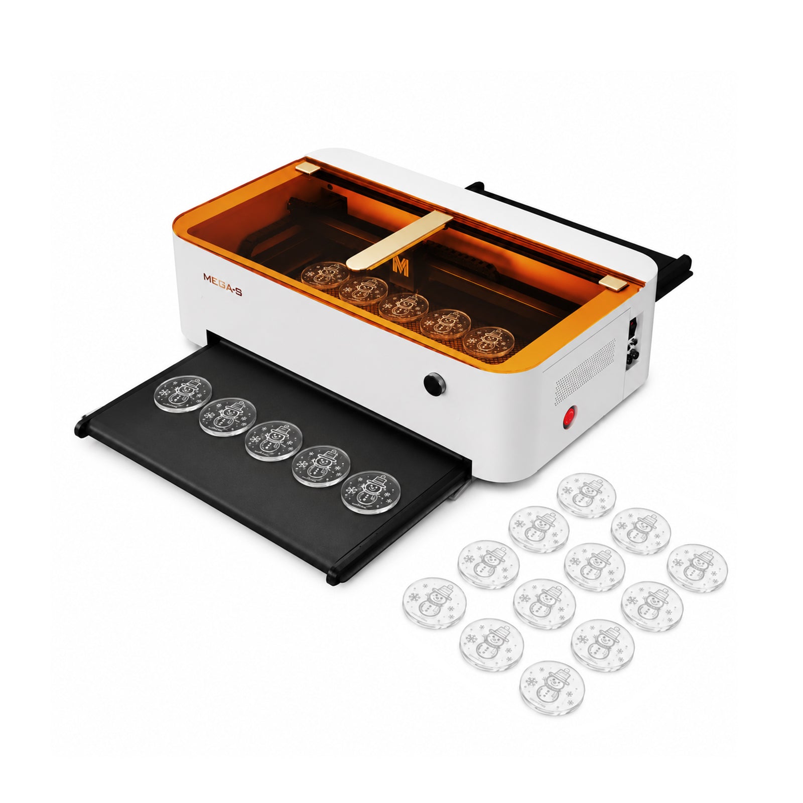 Monport Conveyor for MEGAS 70W Intelligent Desktop Engraving Machine