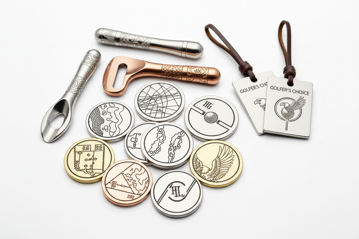 Laser Engraved Golf Accessories