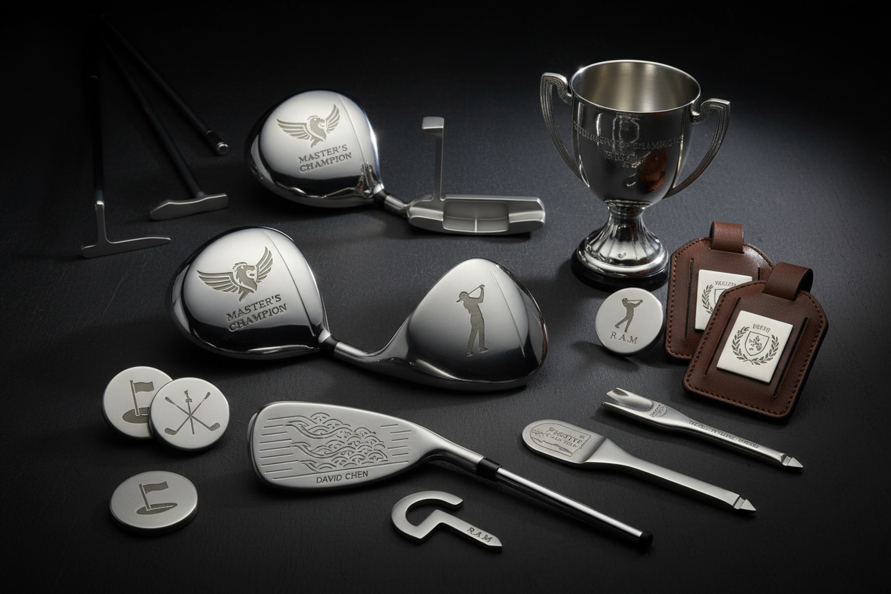 Laser Engraved Golf Club Projects