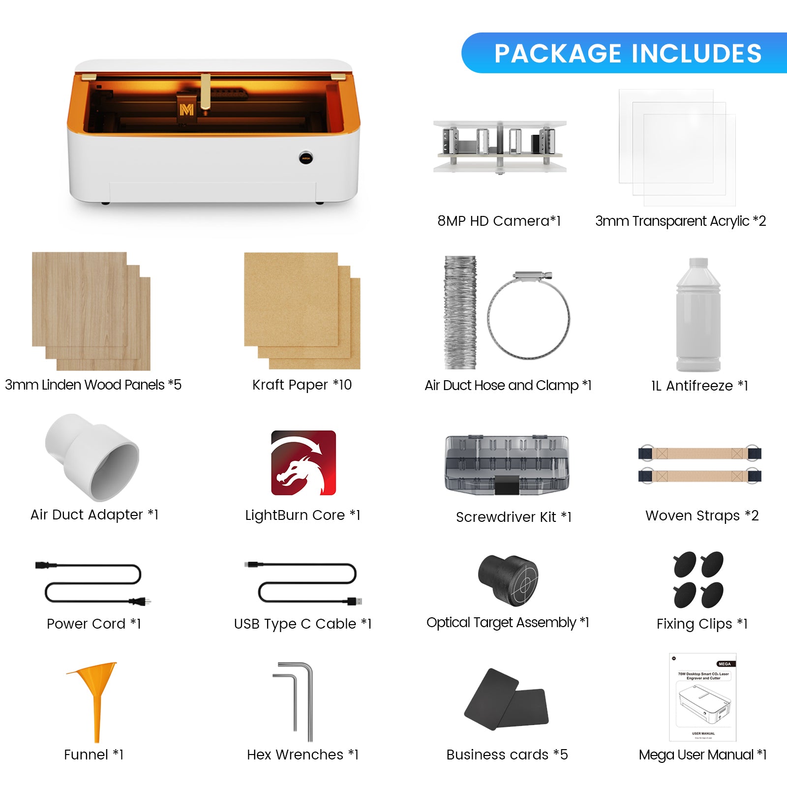 Monport Mega Lite: The World's Premier 70W Intelligent Desktop Engraving Machine With Lightburn Core