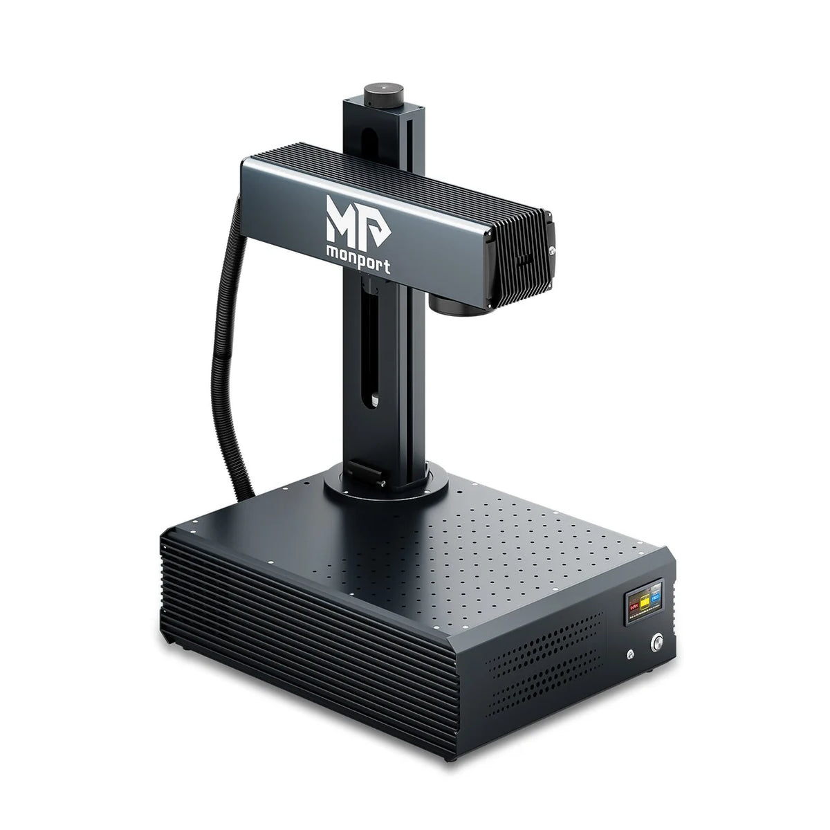 Monport GA 60W MOPA Fiber Laser Integrated Engraver & Color Marking Machine with AutoFocus