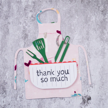 Mother's Day "Thank you so much" Metal Cutting Dies With Kitchenwares