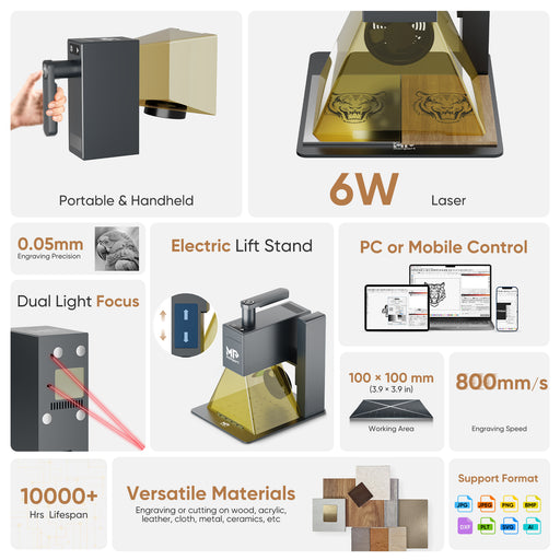 portable autofocus laser marking machine