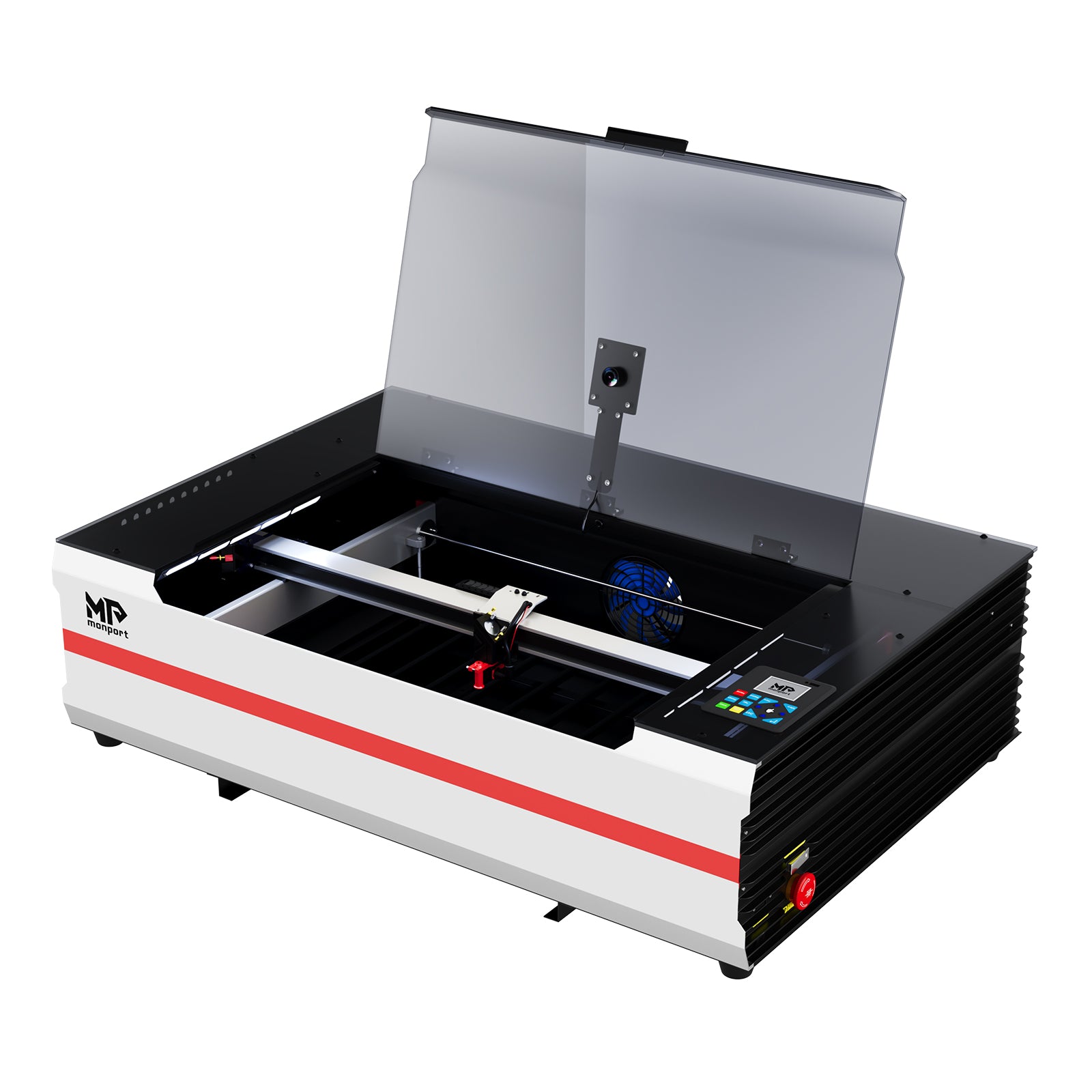Monport Reno65 Pro Vision 65W Desktop CO2 Laser Engraver & Cutter (24