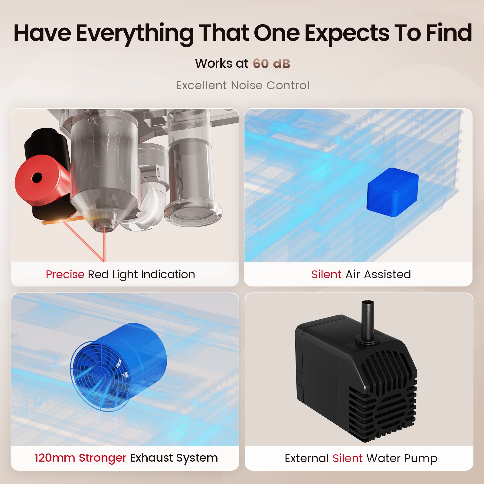 Monport Reno65 Pro 65W Desktop CO2 Laser Engraver & Cutter (24