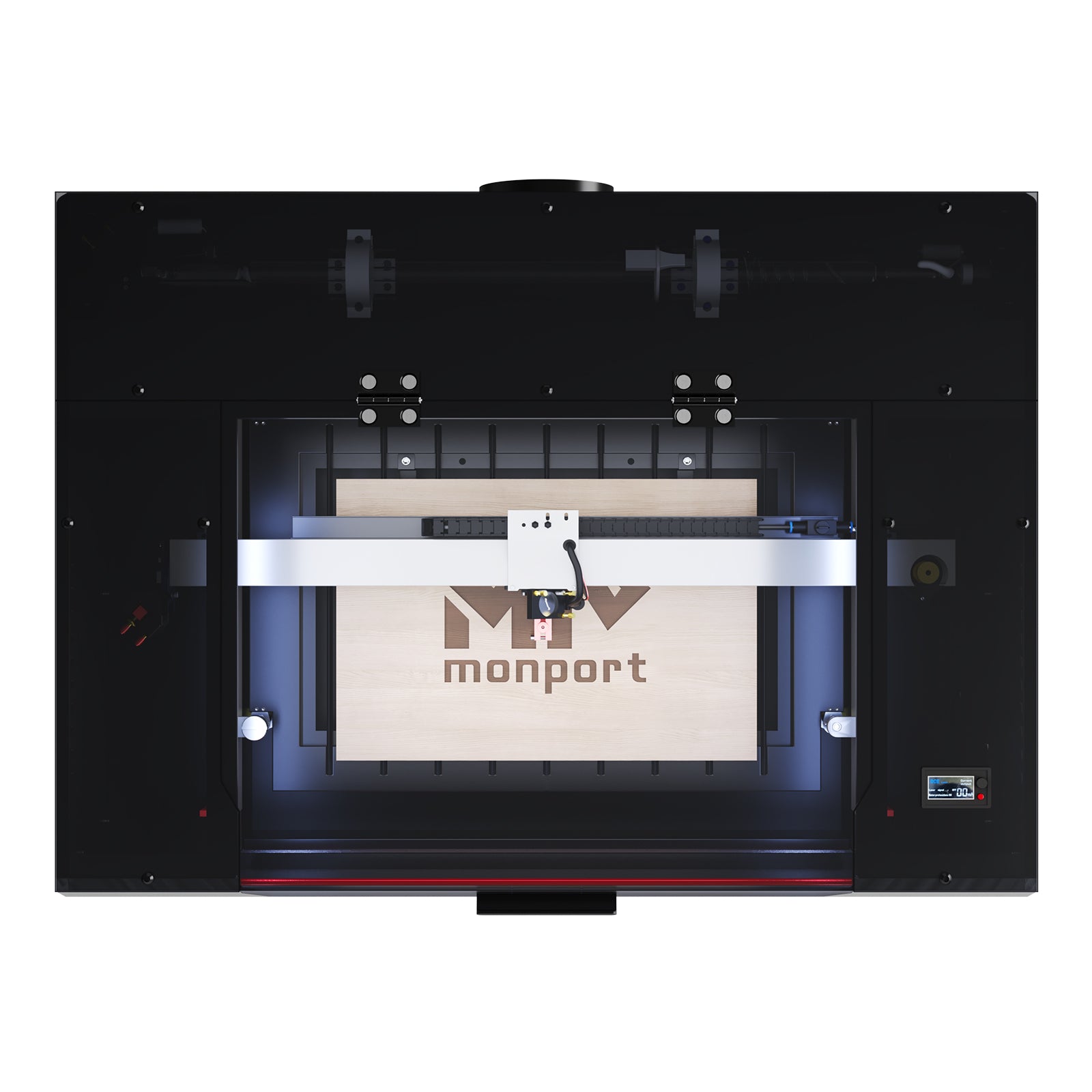Monport Reno45 45W Desktop CO2 Laser Engraver & Cutter (16" X 12") with Magnetic Assisted Autofocus