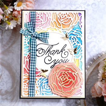 "Thank You" Rose Laser Cutting File