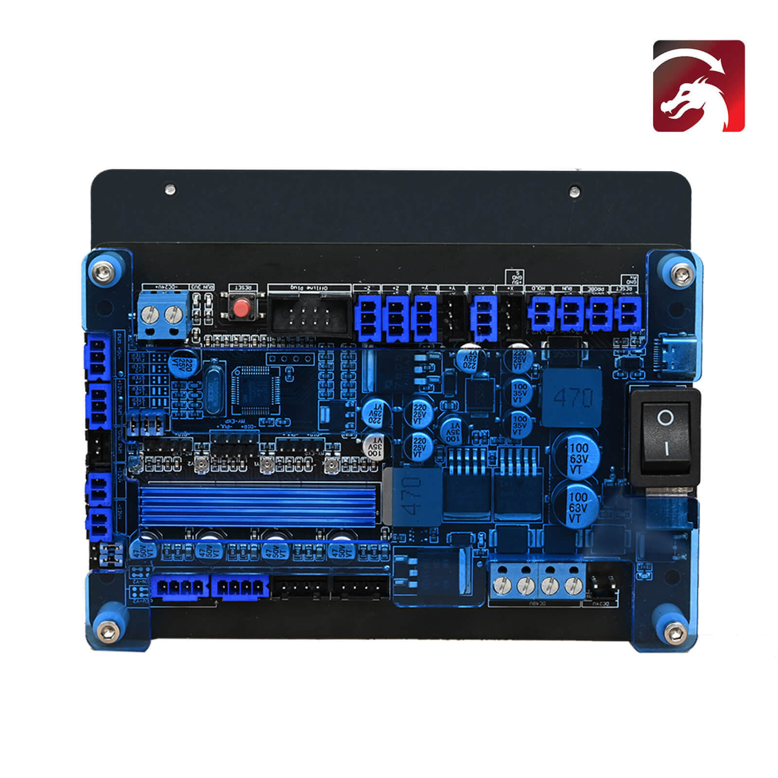 Lightburn Compatible GRBL Motherboard for Desktop 40w CO2 Laser Engraver