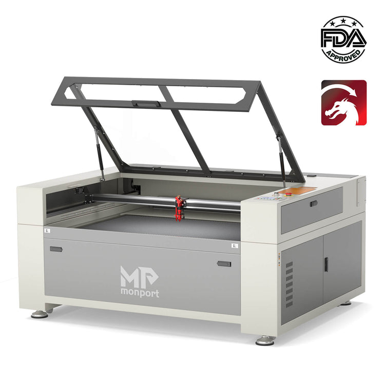 Monport 150W Built-in Chiller CO2 Laser Engraver & Cutter (64" x 40")
