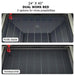 monport 100w built-in chiller co2 laser engraver dual work bed